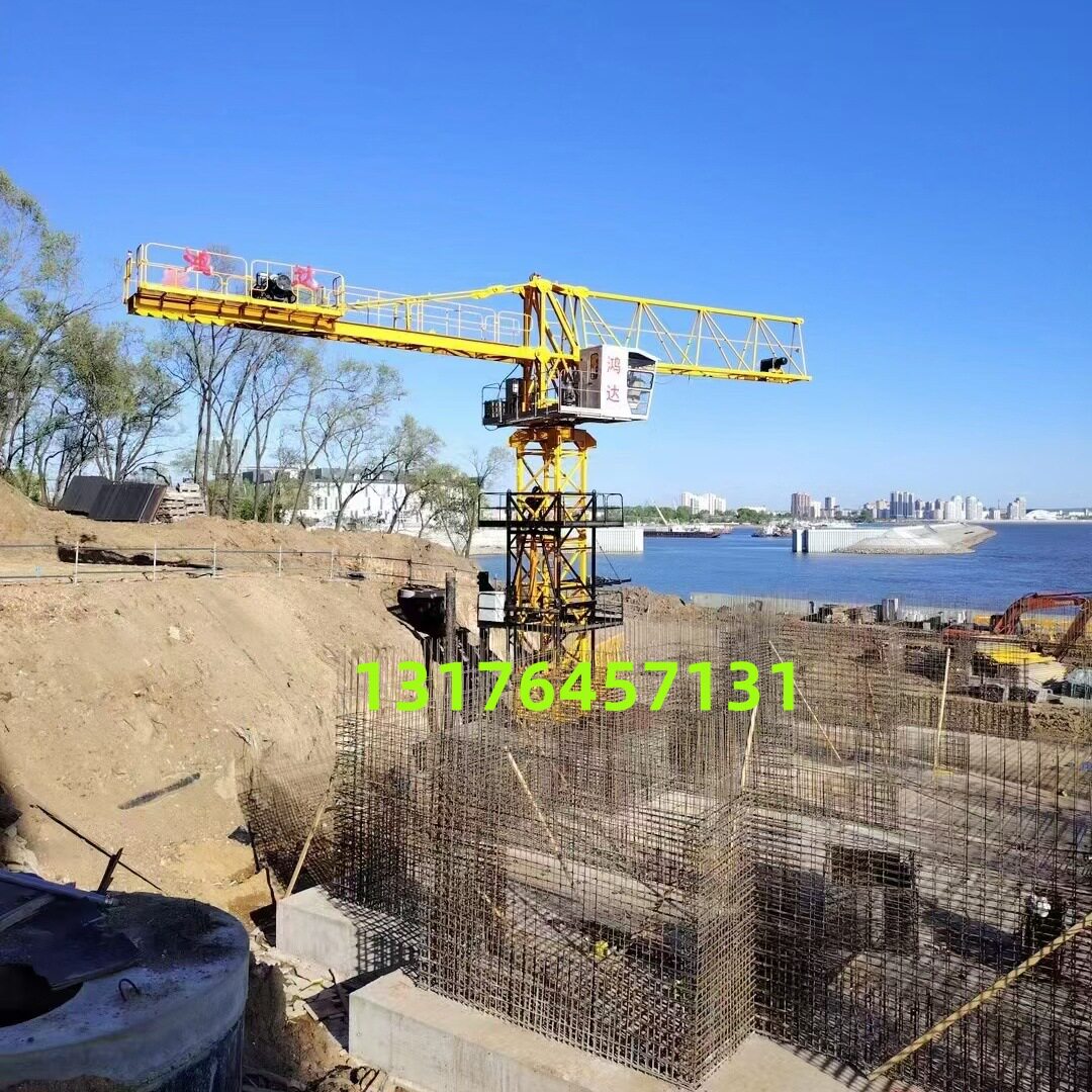 QTZ125(6015)塔式起重机8/10吨塔吊10吨塔机8吨建筑塔吊吊车