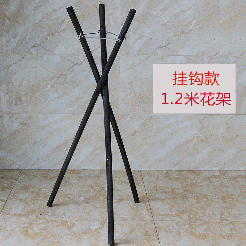【10-100个】开业花架三脚架花篮木头三角支架花艺插鲜花店用批发