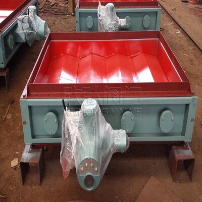 74DD方形风门 密闭封烟道风门 现货 不锈钢 型号 法兰 欣弘阀门