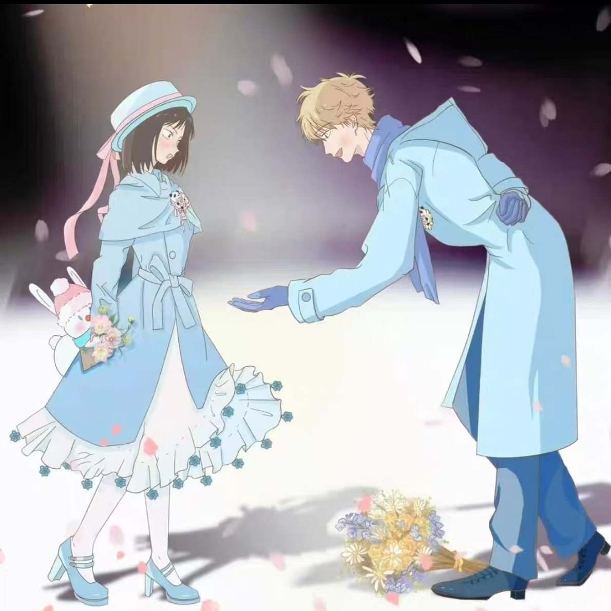 新款悦动青春周边米子咪下雪了志摩聪介仓岩美津未双插情侣立牌谷