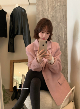 特价新韩标升级羽绒里衬质感加厚西装羽绒服(含50白鸭绒)H10693