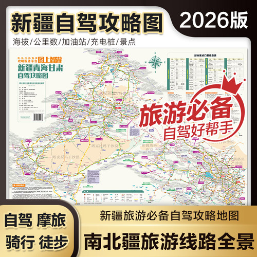 2026新疆自驾游攻略地图旅游