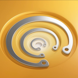 65锰钢孔用挡圈轴承A型内卡卡簧C型卡簧GB893孔用弹性挡圈Φ8-200