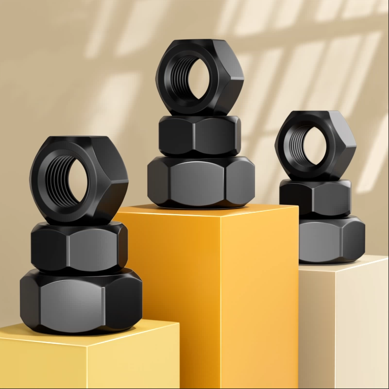 8.8/12.9级六角螺母发黑高强度螺帽螺丝帽M3M8M10M12M14M16M18M56,五金/工具,螺母,淘宝优惠券,粉丝福利购,淘宝优惠卷