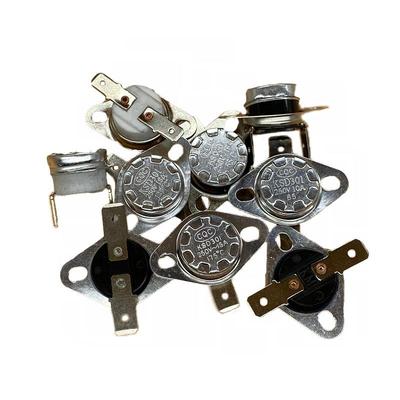 KSD301温控开关温度控制器 常闭160°/165/170/190-240度250V10A