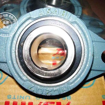 日本ASAHI轴承 /UCFL208 菱形外球面轴承座 螺旋式输送机专用