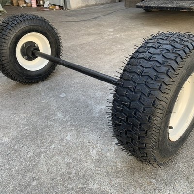 16.6.50-8充气轮胎 直径420轮宽160轴距750总长1.2米沙滩车浏览车