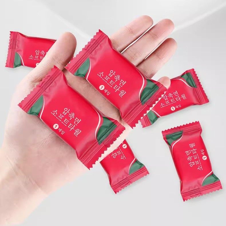 洗脸巾一次性迷你压缩毛巾加厚干净卫生独立包装外出方便携带bvf5