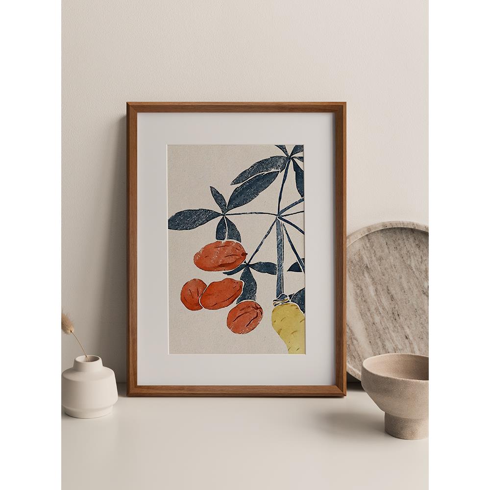 原木色相框挂墙实木纹画框装裱a3a4新中式8k八开12寸16大木质框架