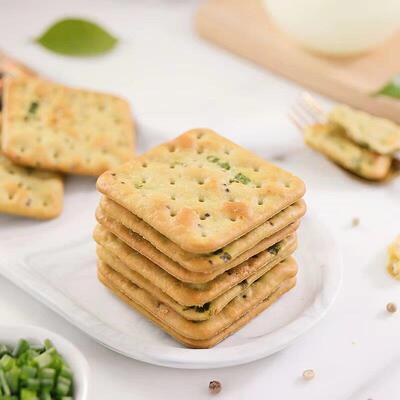 台U湾上友SN FRIED奇亚岩籽螺旋藻N迷迭香盐苏打饼1YSQ80g青葱香