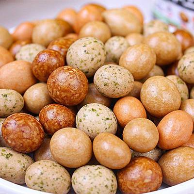 衣新馋派日本烧豆芥末烤味鱼皮裹花混生合口味炒货JWJ零食小吃大