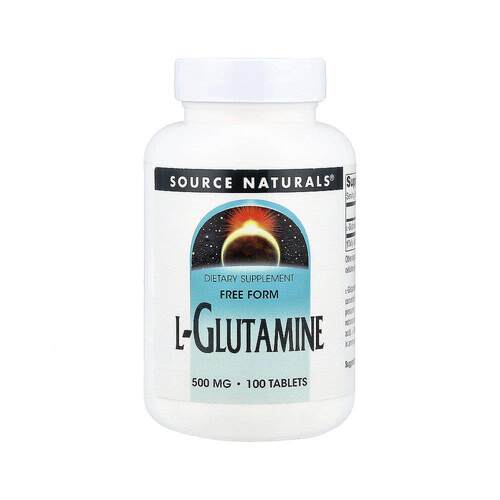 香港直发Source Naturals 谷氨酰胺善能500机KPHmg L10改0片