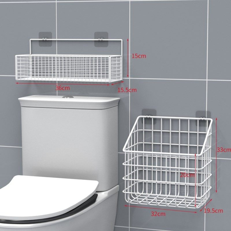 卫生间置物架浴室厕所洗漱台免打孔收纳神器壁挂式马桶上方收纳架,收纳整理,整理架/置物架/收纳架,淘宝优惠券,粉丝福利购,淘宝优惠卷