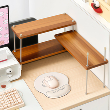 办公室置物架工位多功能储物架子学生宿舍桌上转角书柜书桌收纳柜