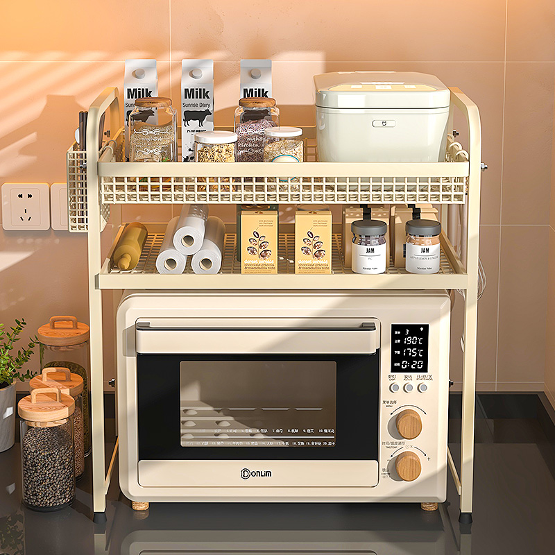 厨房置物架空气炸锅微波炉架