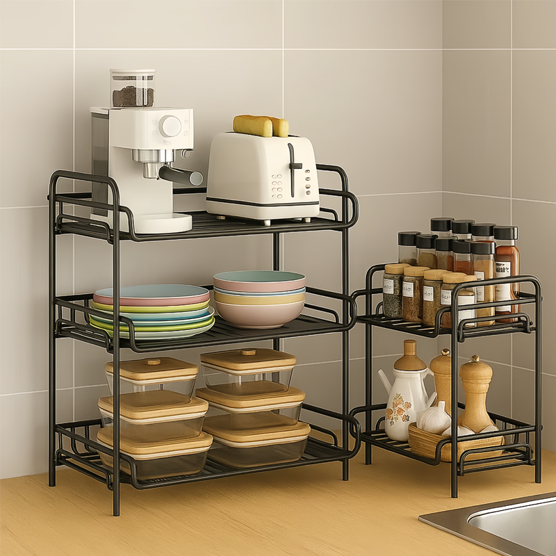 厨房置物架多功能收纳架