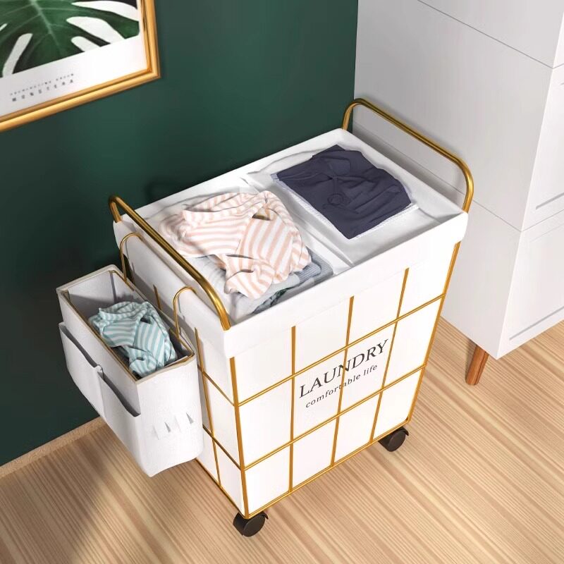 脏衣物收纳筐落地放脏衣服篓筐洗衣篮布艺放衣物神器大容量收纳桶