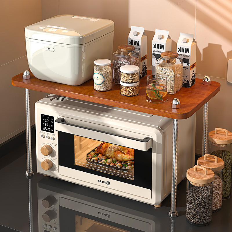 微波炉餐边柜厨房转角多功能储物柜客厅桌上调料瓶调味品整理架子