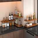 中古风厨房置物架多功能多层收纳架调料品小型架各种神器转角台面