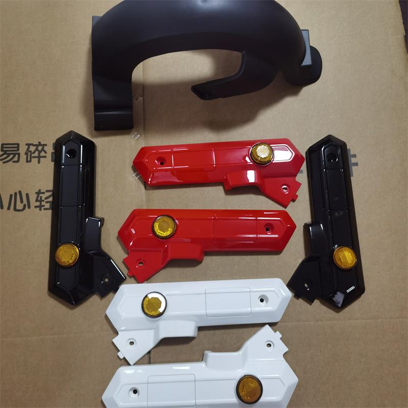 奔隆海鸥电动车平叉护板绿源小海鸥电动车电机护板后轮泥板