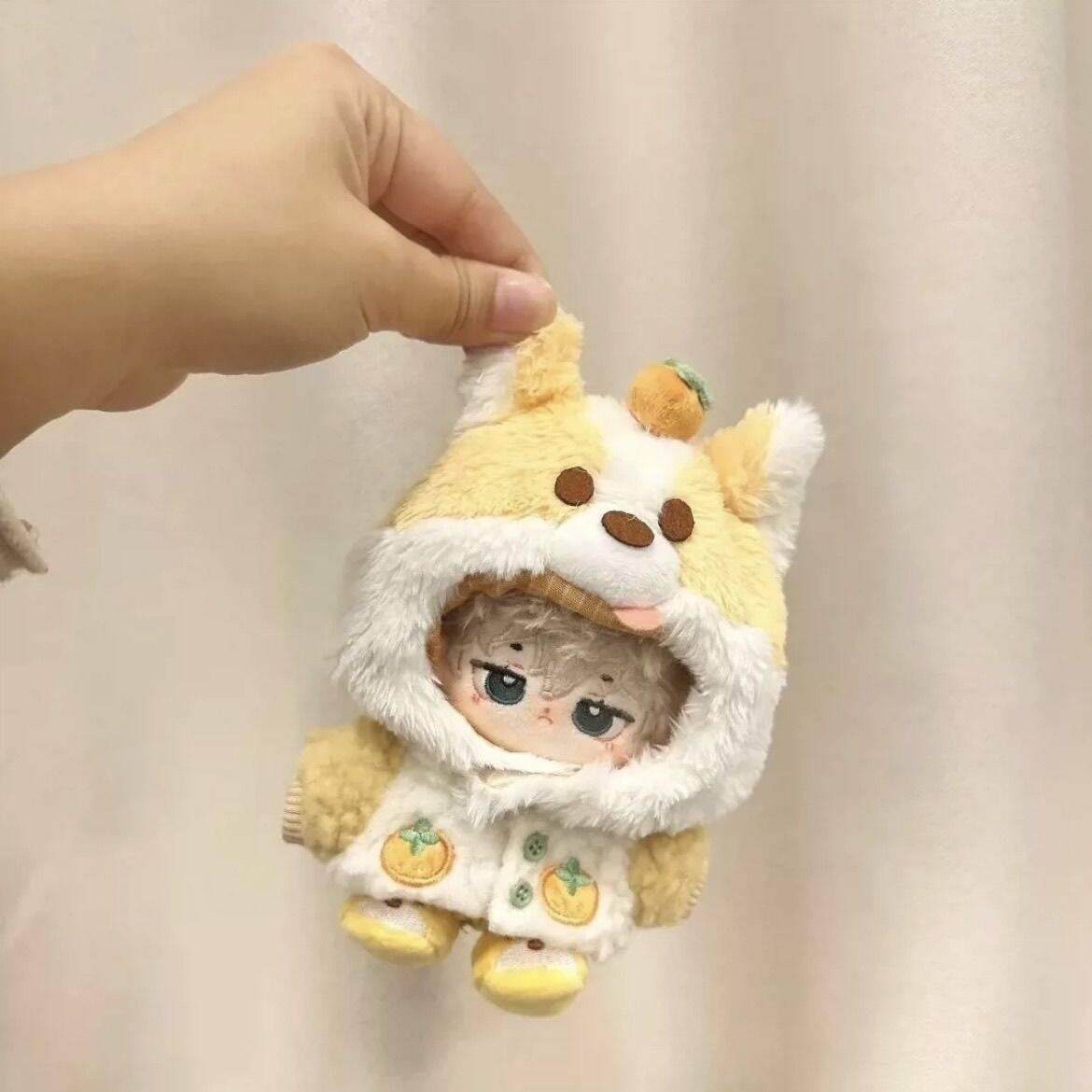 逃跑计画衣橱来柯橘子娃衣20cm10cm棉花娃娃玩偶公仔换装娃衣套装