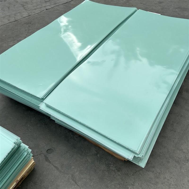 FR4玻纤板水绿色黄色耐高温模具环氧板隔热板零切加工