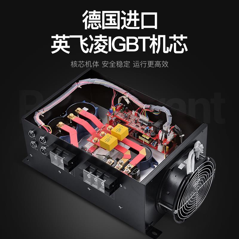 商用电磁炉15kw猛火双灶大功率爆炒凹面小炒炉饭店酒店.食堂电炒