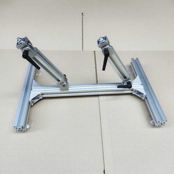 炮机固定D度直配件角炮机支架可调Y电机吸盘国定支架线往覆l