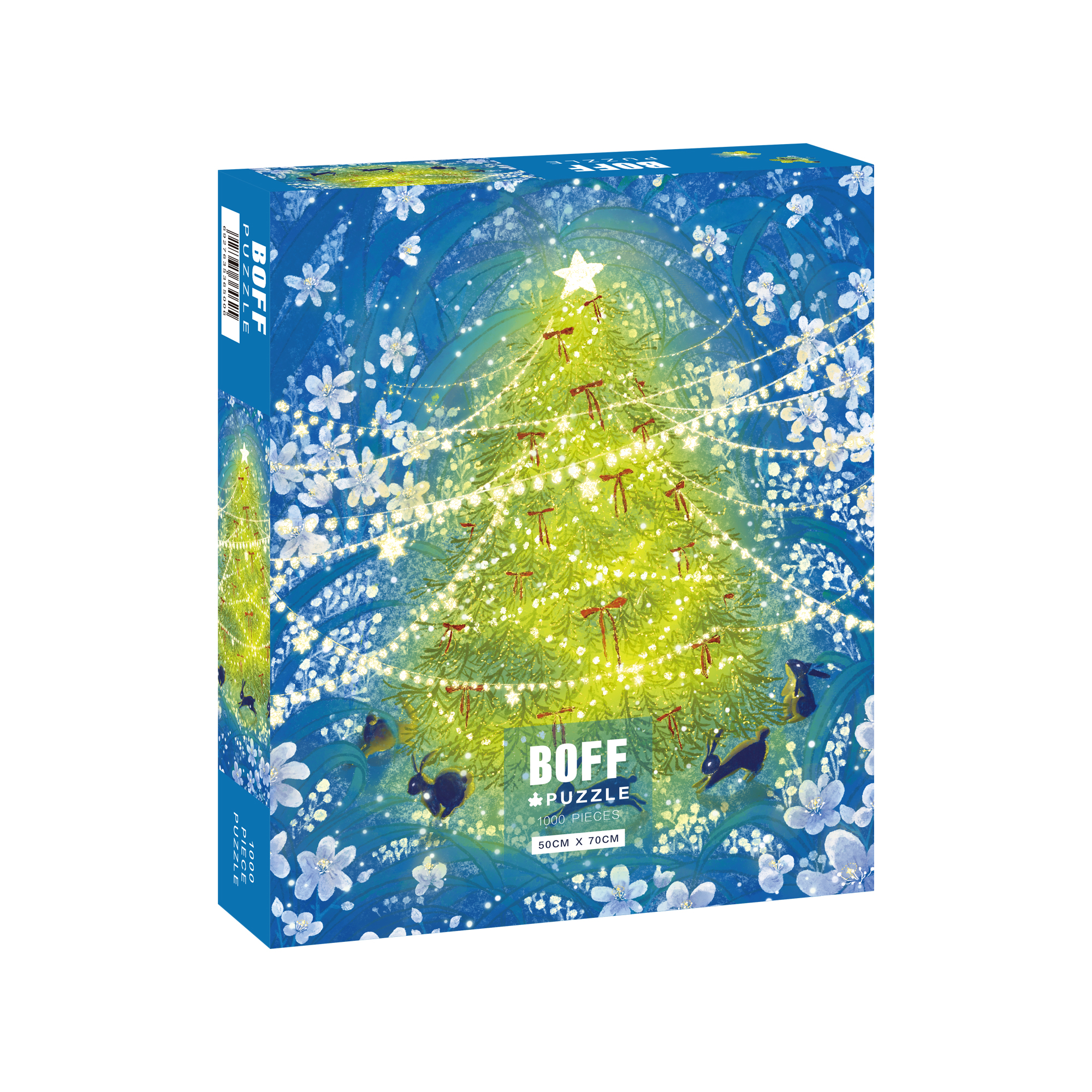 圣诞奇妙夜爆闪小黑兔拼图