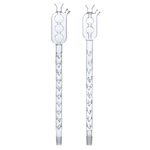 COD毛刺回流冷凝管52/54/56/58cm回流消解器cod冷凝器标准口24# HCA高氯回流消解器两球三球回流毛刺管