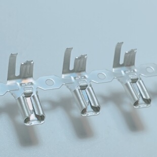 4.8带锁插簧母端子连绕保险丝双管端接线 187真旗型端子 8000/卷