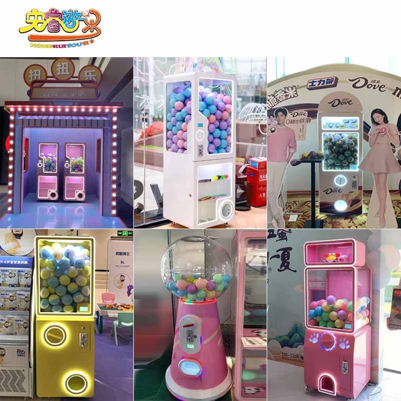 网红情侣扭蛋机商用 投币扫码小精灵扭蛋球机 活动道具抽奖引流机,电子元器件市场,电线扎带/束线带,淘宝优惠券,粉丝福利购,淘宝优惠卷