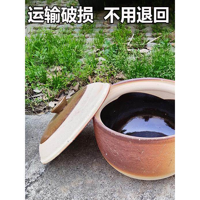 潮汕砂锅粥沙锅老式土粗陶瓦锅煲汤火锅打边炉炭火炖锅涮锅养生煲