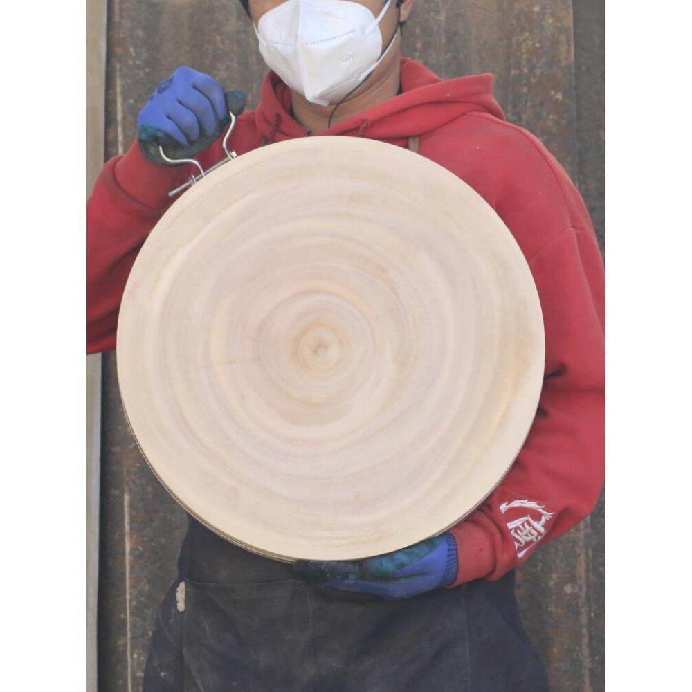 皂角树实木整木菜板砧板切菜板加厚家用商用案板圆形大菜墩切板