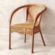 藤椅阳台桌椅单背椅家庭客厅餐椅户外手工藤铁庭院休闲椅