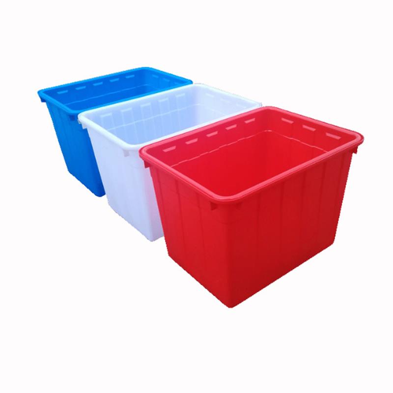 加厚塑料水箱长方形周转箱食品级养殖箱养鱼箱运输箱大号物料箱