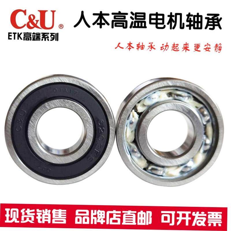 人本正品ETK耐高温高速轴承6306 6307 6308 6309 6310 6311 RZ/RS