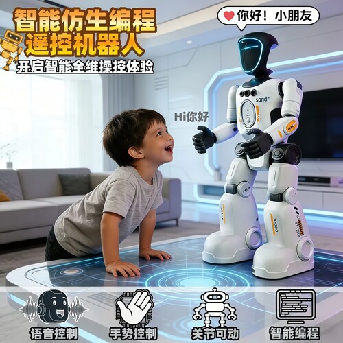儿童手势感应智能机器人