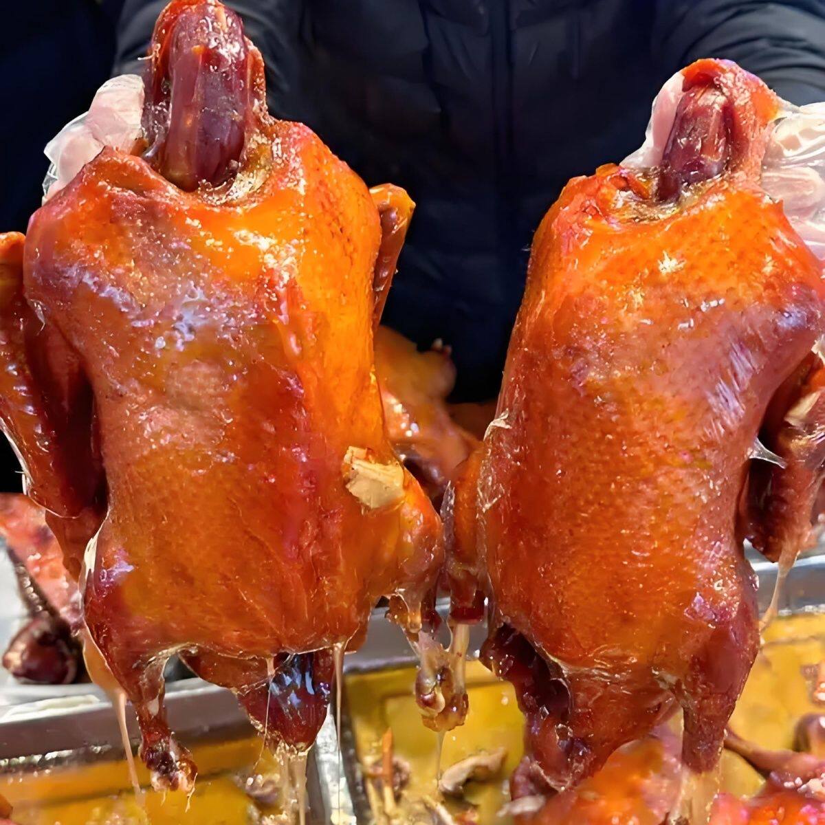 【顺丰直达】徐州富国街名吃油烫鸭正宗老味卤味熟食油焖鸭子代购