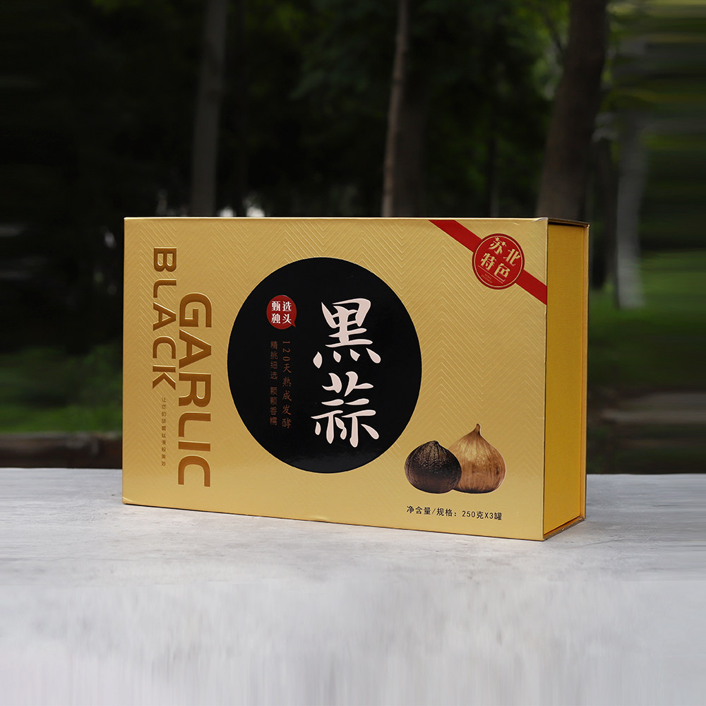 【顺丰】徐州黑蒜正宗独头大蒜煲汤发酵烤黑蒜邳州特产台湾工艺