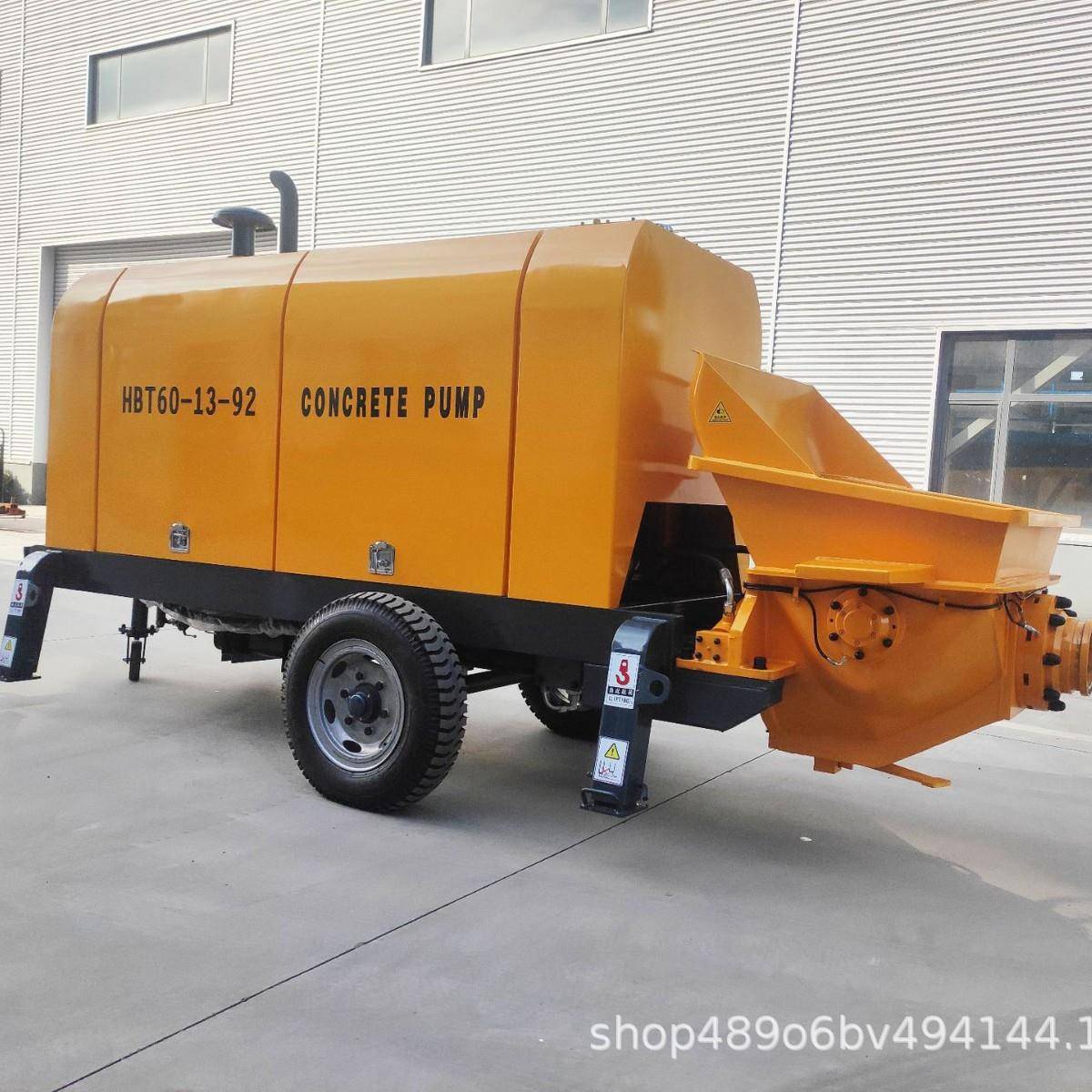 混凝土拖泵混泥土输送地泵60型80型砼泵厂家