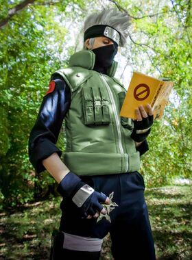 万圣节火影忍者旗木卡卡西cos服马甲衣裤漫展万圣节年会派对cospl