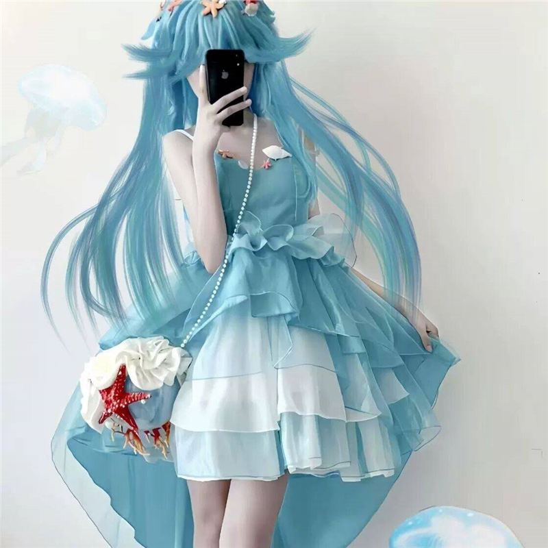 朵莉亚cos服王者荣耀cosplay游戏动漫c服人鱼之歌朵莉亚服装