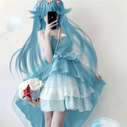 朵莉亚cos服王者荣耀cosplay游戏动漫c服人鱼之歌朵莉亚服装