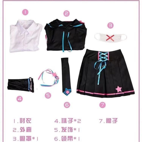 凹凸世界衣服cos雾霾系列cosplay服装安莉洁凯莉日常cos服