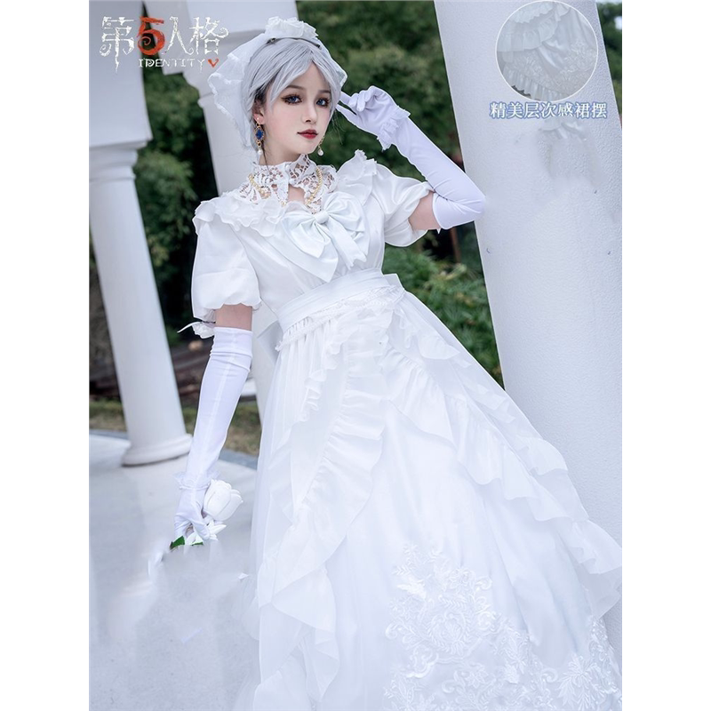 第五人格红夫人cos服应许之日cospaly溯洄系列奇珍时装婚纱套装女
