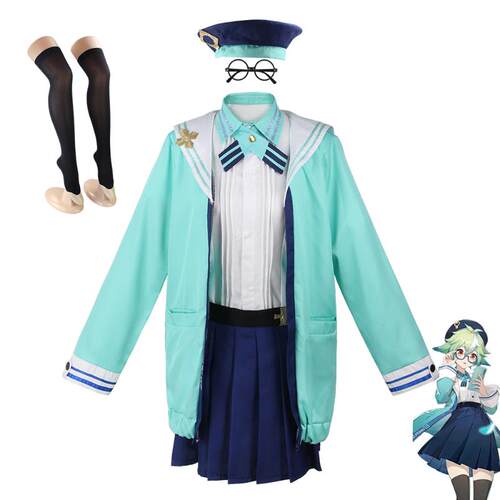 原神cos服砂糖JK制服全套带帽子万圣节cosplay动漫表演服二次原服