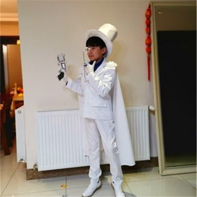 万圣节cosplay服名侦探柯南cos服男女儿童怪盗基德cos服角色扮演