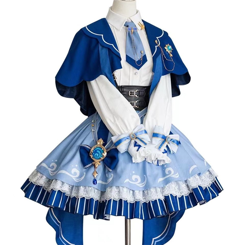 原神cos枫丹之旅芙宁娜cosplay服装游戏动漫lolita洋装