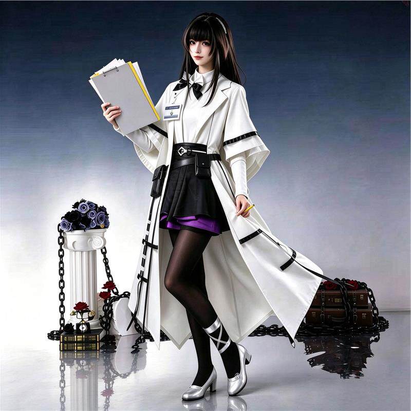 明日方舟普瑞赛斯博士cos服装二次元cosplay动漫游戏女装全套衣服